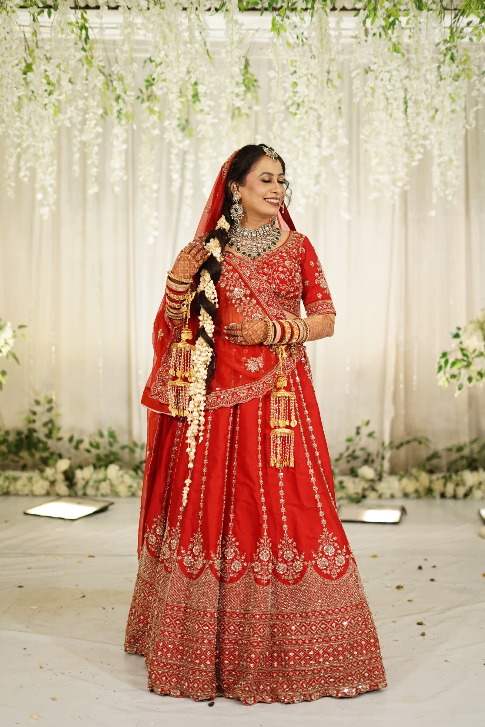 Bridal look