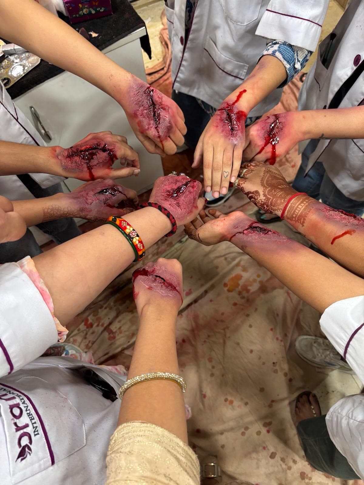Blood makeup classes