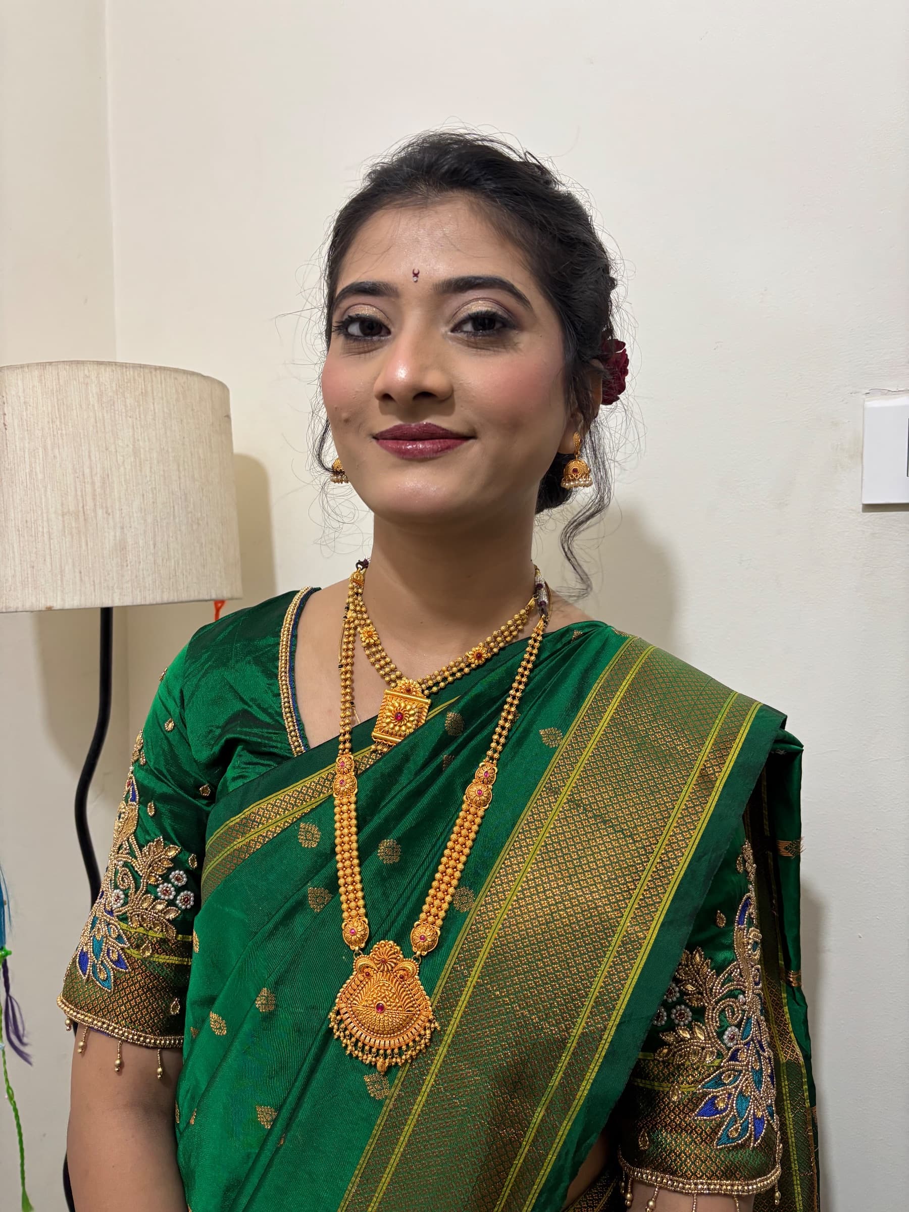 Marathi Day makeup